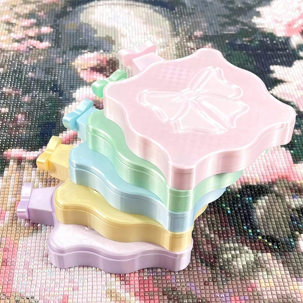 With Lid Diamond Painting Bowknot Tray  for 5D Diamond Painting Storage Tools