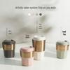 MOMOCONCEPT Geometric Ridge Insulated Coffee Cup