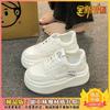 Small Muffin Thick-soled Little White Shoes, Color Matching Increases, New 2025 Board Shoes, Spring Versatile Casual Single Shoes