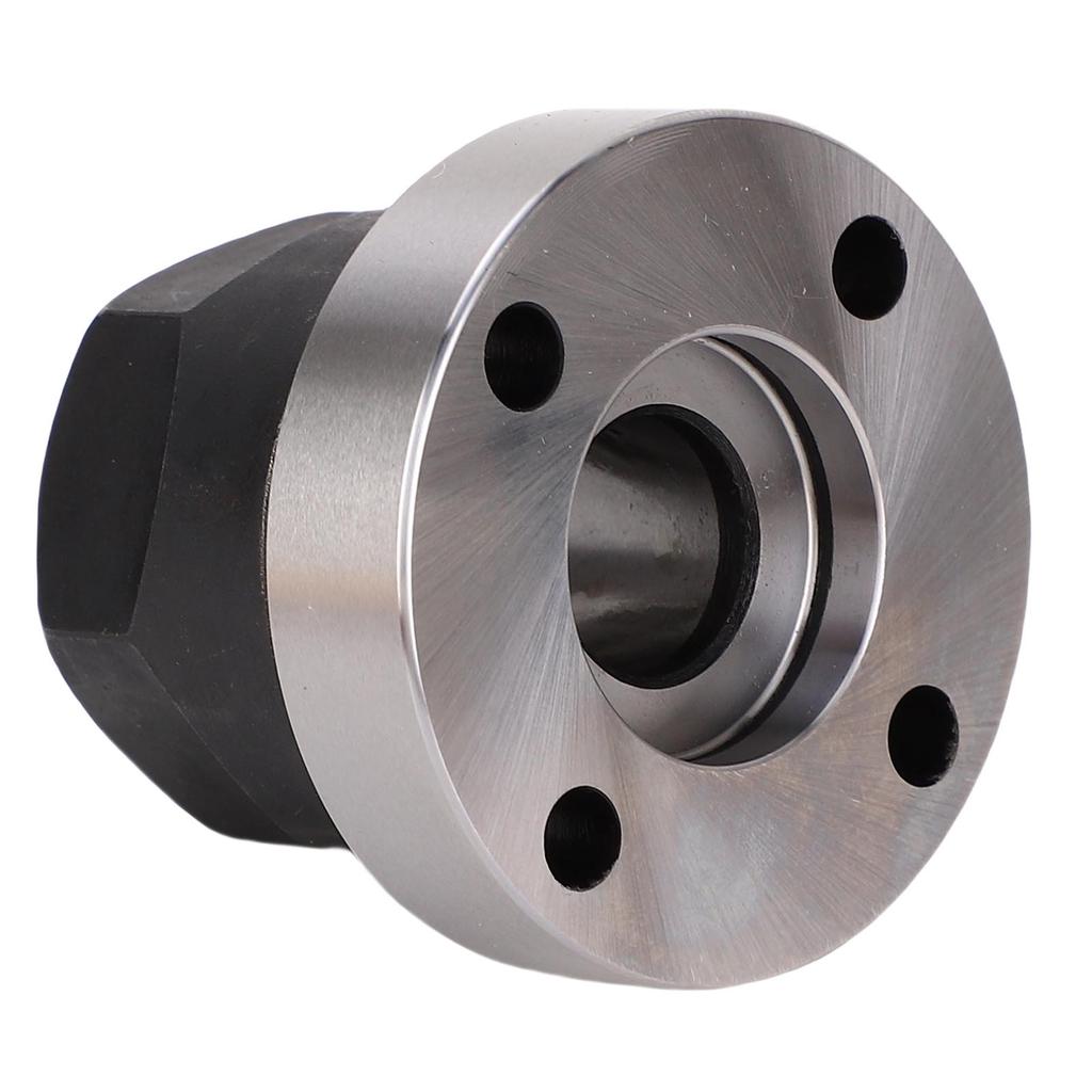 4 Holes Chuck Seat 4 Holes Chuck Seat ER20-D45 Eccentric Nut Flange Collet Holder for Lathe Machining Center Lathe Collet Holder