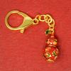 YISHUI Feng Shui Gourd Wallet Chain for Protection from and Inches Chain/Keychain Evil, Health, Longevity, Red, 3.30.6