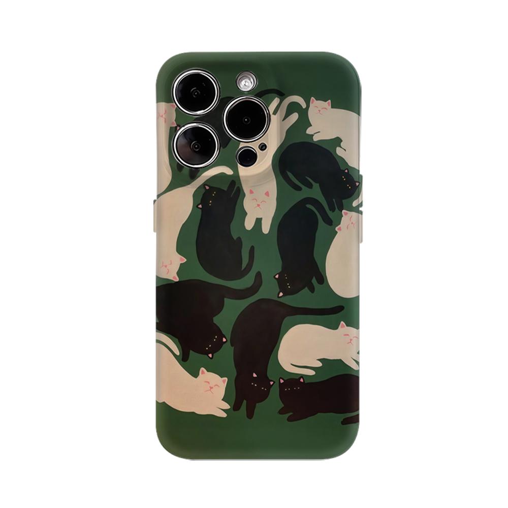 

Cat Nap Repeat Phone Case for IPhone 17AIR 16E 16 15 14 13 12 11 17 Pro Max Plus Double-layer Back Cover IPHONE17PRO