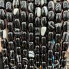 10x14mm Natural Crystal Striped Agate Drum Beads for Jewelry and DIY Accessories
