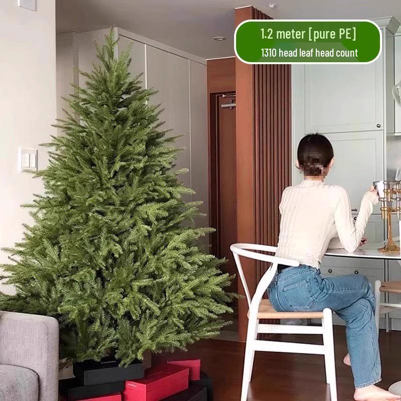2025 Large Luminous Christmas Tree with Ornaments for Indoor Decoration