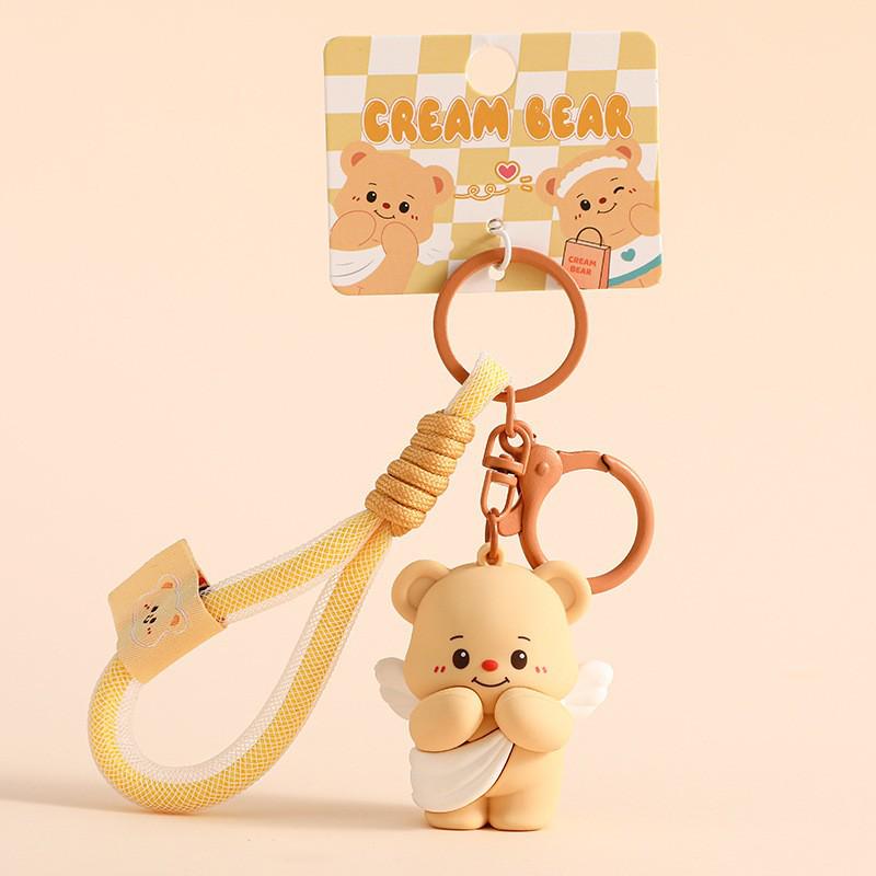 Authentic Butter Bear Ornaments: Creative Decor for Office or Car, Ideal Small Gifts