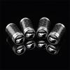 Carbon Fiber Tire Metal Car Wheel Tire Valve cap Accessories for Ford Escort Mk7 Focus 2 F150 C-Max Fusion Fiesta Mustang SHELBY