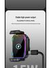 Universal Electric Dual Motor Car Phone Holder with Rotating Lift Design
