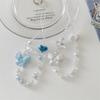 Korean Cute 3D Butterfly Love Heart Mobile Strap Phone Chains For Women Chain Phone Pendant Charm Key Anti-Lost Lanyard Jewelry