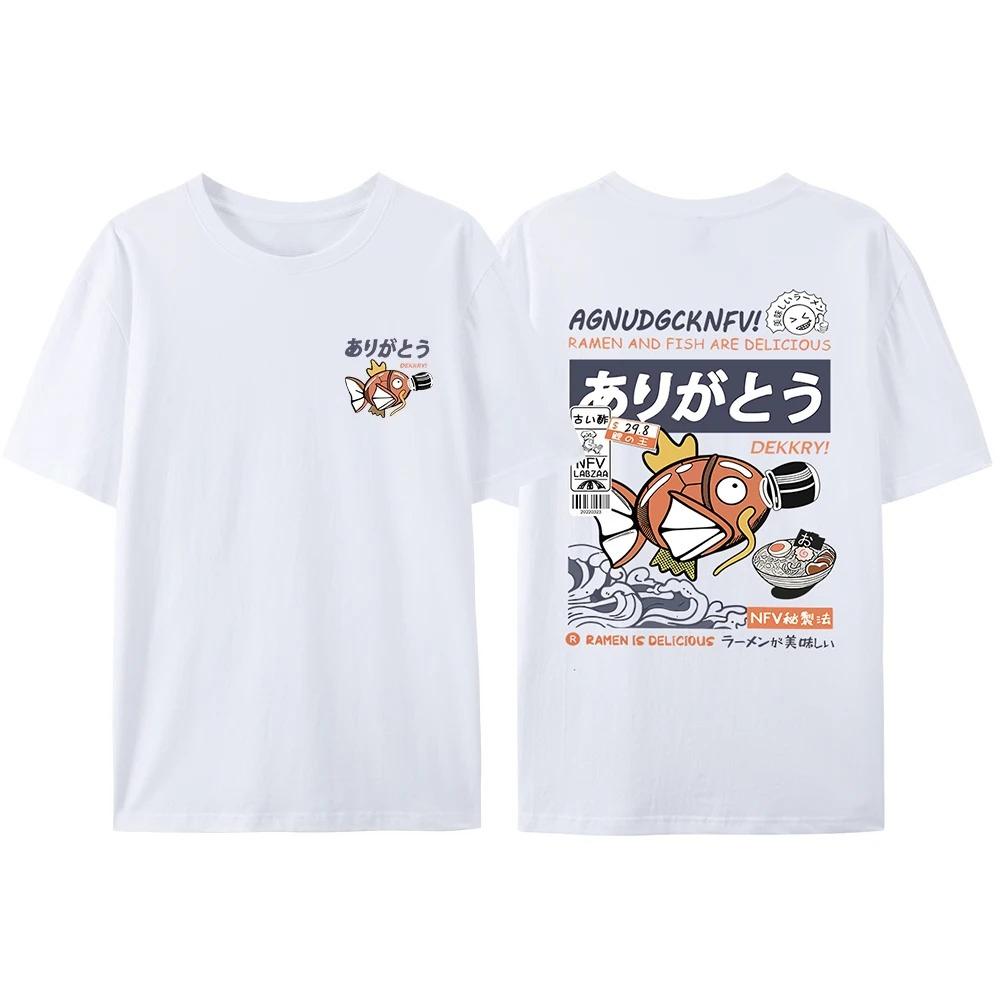 

Interesting Sushi Fish Pattern Print Women TShirt Summer Casual T Shirts Street Hip Hop Tops Breathable Soft Clothing Female S