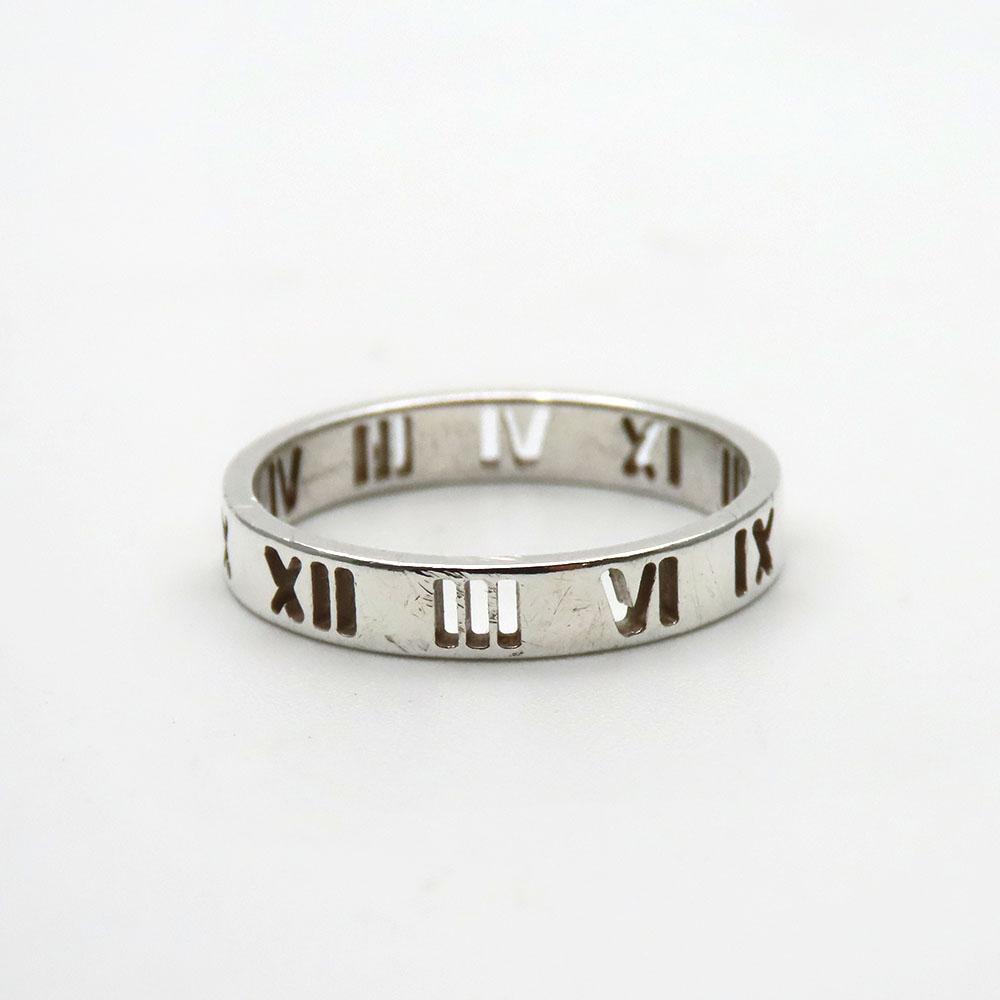 Used TIFFANY&Co. Ring Atlas EU#56 Silver925 2.2g Silver