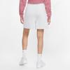 Nike Logo Running Breathable Knit Shorts Women shorts White CU6406-094