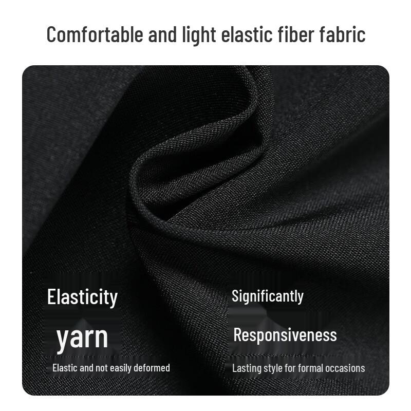 JD Jingzao Men's Slim-fit Business Anti-Wrinkle Trousers