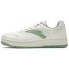 Zero Sense Slip Resistant Lightweight Non Slip Lightweight Low Top Skateboard Shoes Women's White Green 122518022R-1
