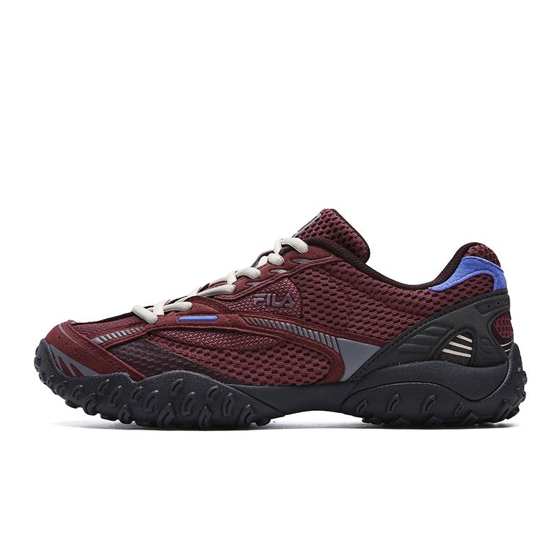 

FILA ECHAPPE 2 Abrasion Resistant Lightweight Breathable Low top Casual Shoes Women s Deep Red Bull/Pink Purple F12W612164FOZ 39