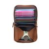 RFID Blocking Wallet for Men Women 12 Slot Card Holder Organizer with Zipper Pocket Anti-Theft ID Passport Credit Card Case