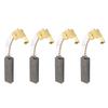 4 Stück 61032mm Kohlebürste für Staubsauger QW12T Serie