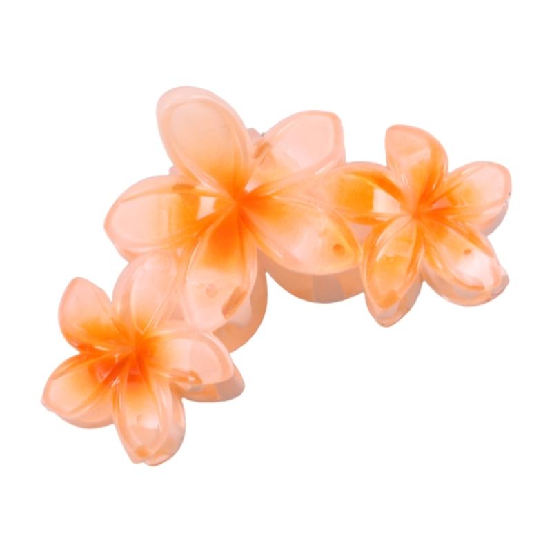 Pince à cheveux délicate et colorée à fleurs pour femme fille Soin de la peau Maquillage Pince à cheveux pour cheveux fins Antidérapante Délicate Pince à cheveux