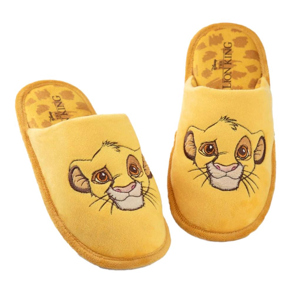 The Lion King Womens/Ladies Simba 3D Effect Slippers