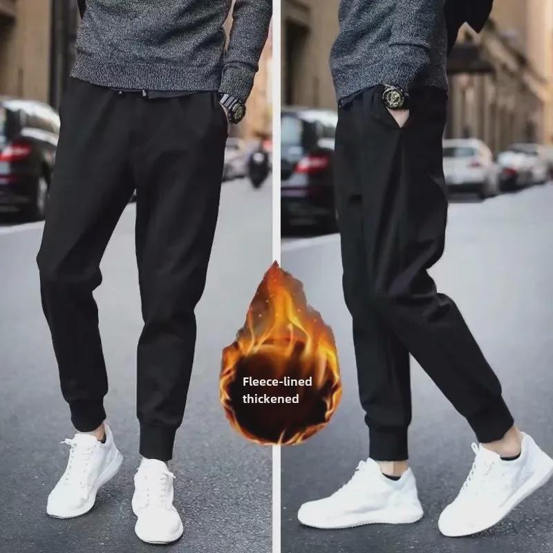 

Мужская зимняя куртка из овчины с капюшоном — теплая, свободный крой, размер плюс, модный кардиган XL