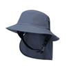 With Chin Strap Surfing Backet Hat Wide-brimmed Fisherman Cap Ladies Sun Hat  Mountaineering