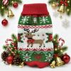 Pull de Noël chaud en tricot pour chats et chiens - Vêtements pour animaux d'automne/hiver