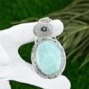 Mothers Day Deal 925 Sterling Silver Amazonite Gemstone Daughter Pendant Jewelry