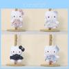 Plush Cat Keychain With Cotton Filling For Car Bag Decor Gift For Kids