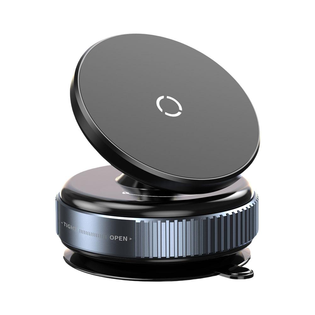 Magnetic Vacuum Adsorption Car Phone Mount 360° Rotatable Car Mobile Phone Holder for Car/Gym/Mirror/Shower/Smooth Surface