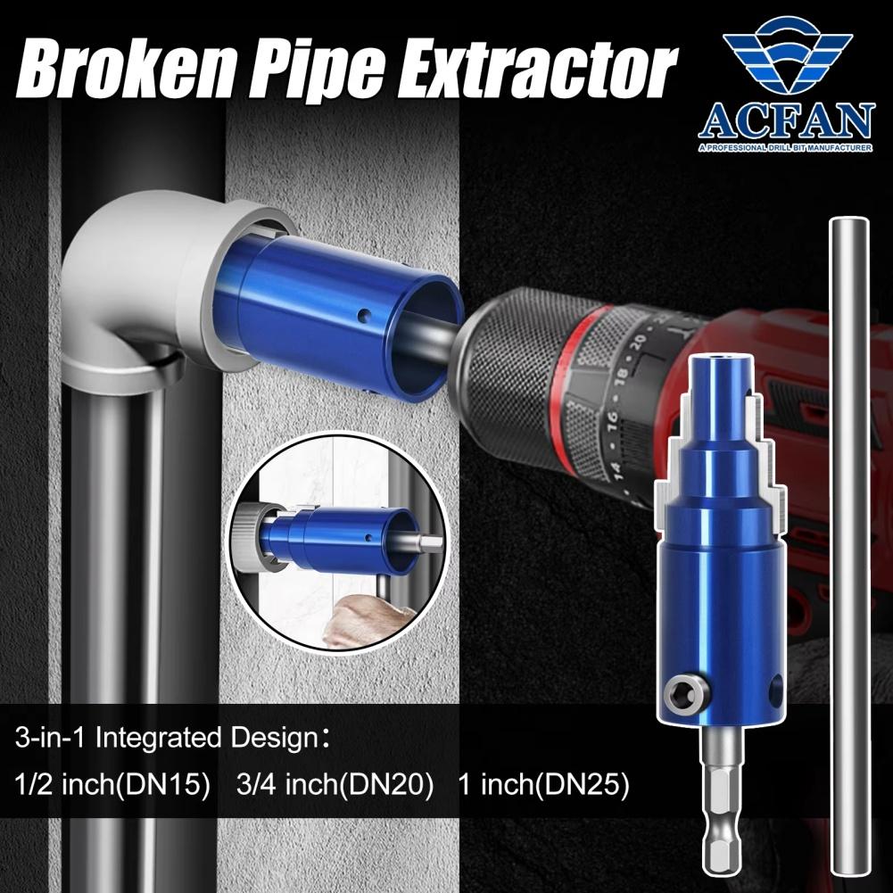 

Pipe Repair Pipe Extractor Compatible With Pvc And Pex Pipes Broken Pipe Extractor Fits Common Diameters Extension Bar Included China Mainland