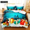 Christmas Gifts Bedding Set Duvet Cover Set 3d Bedding Digital Printing Queen Size Bedding Set Fashion Design