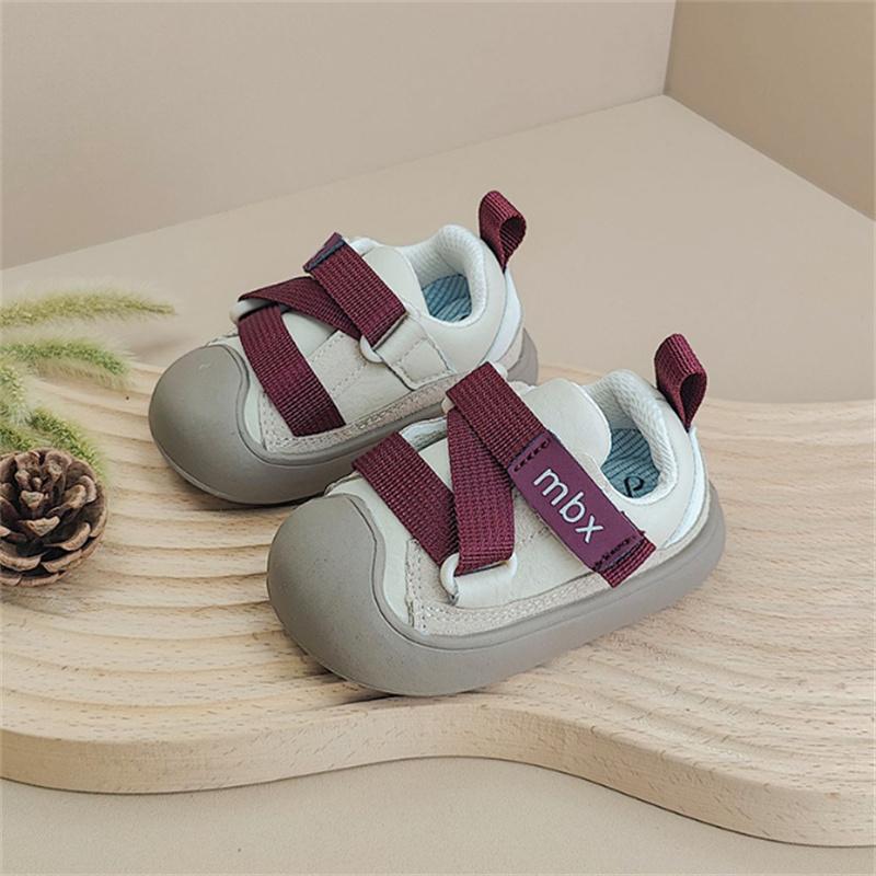 New Autumn Baby Shoes Leather Toddler Boys Sneakers Soft Sole Infant Fashion Little Kids Girls Shoes 15-25