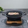 Smokeless Barbecue Grill Outdoor BBQ Plate Roasting Meat Tools Barbecue Grills