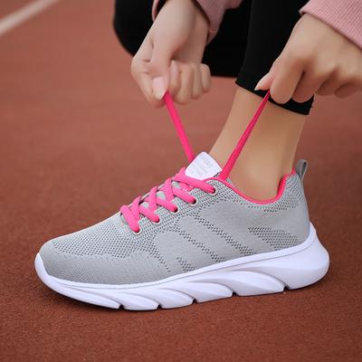 Dámské běžecké boty 2024 Letní tenisky Boty Venkovní Prodyšné Vycházkové Síťované Platforma Lehké Sportovní Tenisky Ženy
