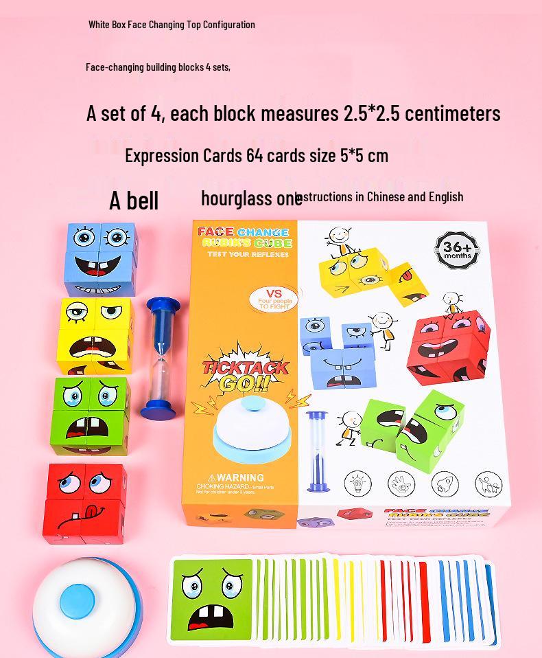 3D Logic Puzzle Cube: Kids' Early Education Toy for Logical Thinking and Interactive Play