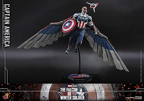 TV Masterpiece Falcon & Winter Soldier Captain America 1/6 Scale Figure Blue