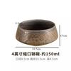Coarse Pottery Dessert Bowl Ceramic Dinner Plate Vintage Rice Bowl Soup Bowls Fruit Plate Salad Bowls Dim Sum Dish Snack Tray