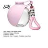 Ergonomic Pet Water Bottle Leak-Proof Portable Dog Ball with Foldable Silicone Bowl Leak-free Container 10oz Lightweight Dispenser for Travel