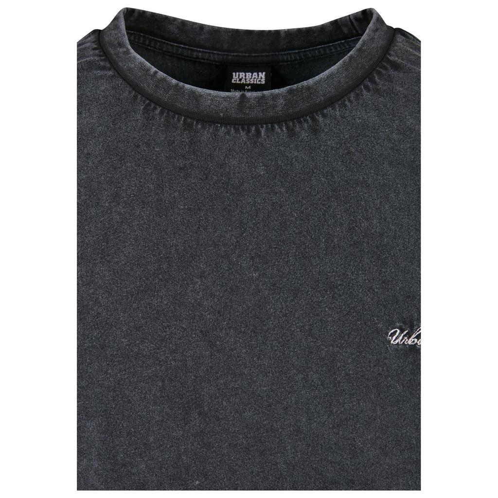 Urban Classics Mens Embroidered Oversized T-Shirt
