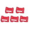 5PCS Snap-in Battery Design Battery Buckle Holder Release Button Battery Mount for Milwaukee M18 Series Lithium Battery