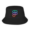 Figma Degrade Logo Bucket Hats Panama Hat Children Bob Hats Autumn FisherUnisex Hats Summer Beach Fishing Unisex Caps