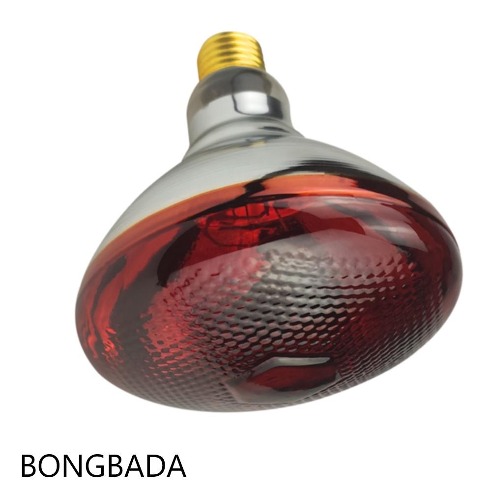 Bongbada Chickens Heat Lamp Brooder Lamp for Poultry Farm with Lamp Shades E27 110v 230v 100w 150w Farm Heating (Red,250) красный