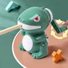 New Classroom School Supplies Dinosaur Pencil Sharpener Cartoon Manual Colored Pencils Sharpener Small Learning Tool Stationery