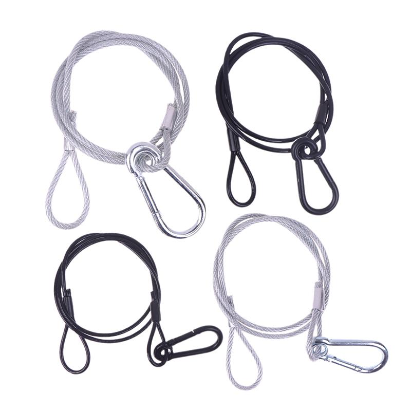 1 Piece 70/80/100Cm Stage Light Safety Rope Cable/Safe Wire High Quality Steel Lock Wire Safe Rope Lock