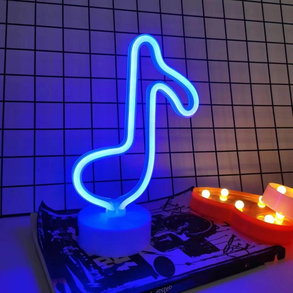 1PC Desktop Neon Light USB/Battery Powered for Room Birthday Party Wedding Decoration Ideal Mother's Day Valentine's Day Gift