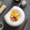 White Ceramic Bowl Dining Plates Dry Ice Plate Sashimi Plates Dessert Bowl Fruit Bowls Dim Sum Dish Sushi Plate Decorative Bowls