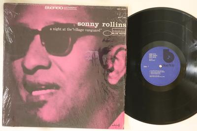 LP-Schallplatte SONNY ROLLINS  A Night At The Village Vanguard BST81581 BLUE NOTE 1973 US Jazz Gebraucht