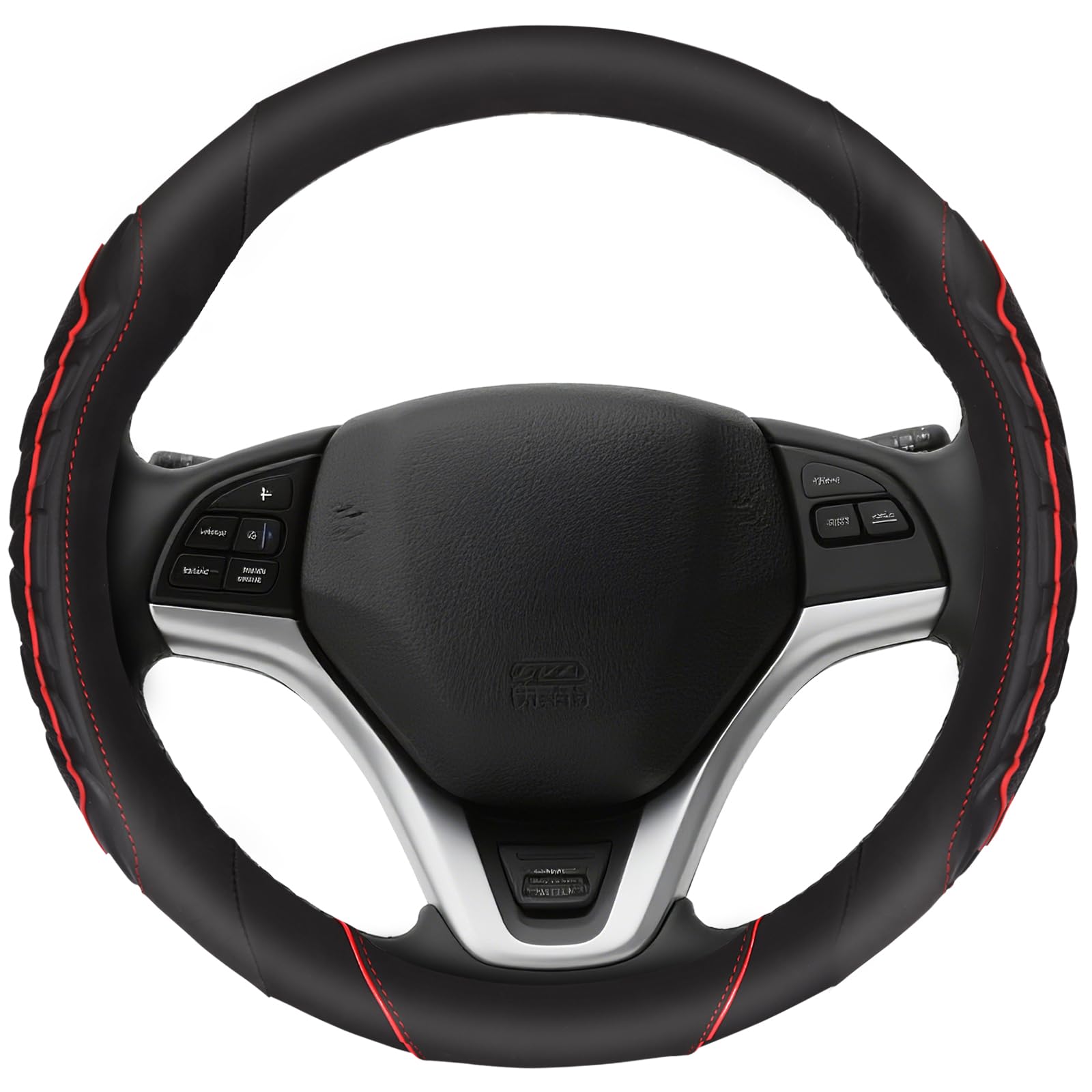 

Чехол на руль ZATOOTO для небольших хороших мягких стандартных защитных черных автомобилей, автомобилей, сцепления, сенсорных, универсальных, толстых, противоскользящих, автомобилей,