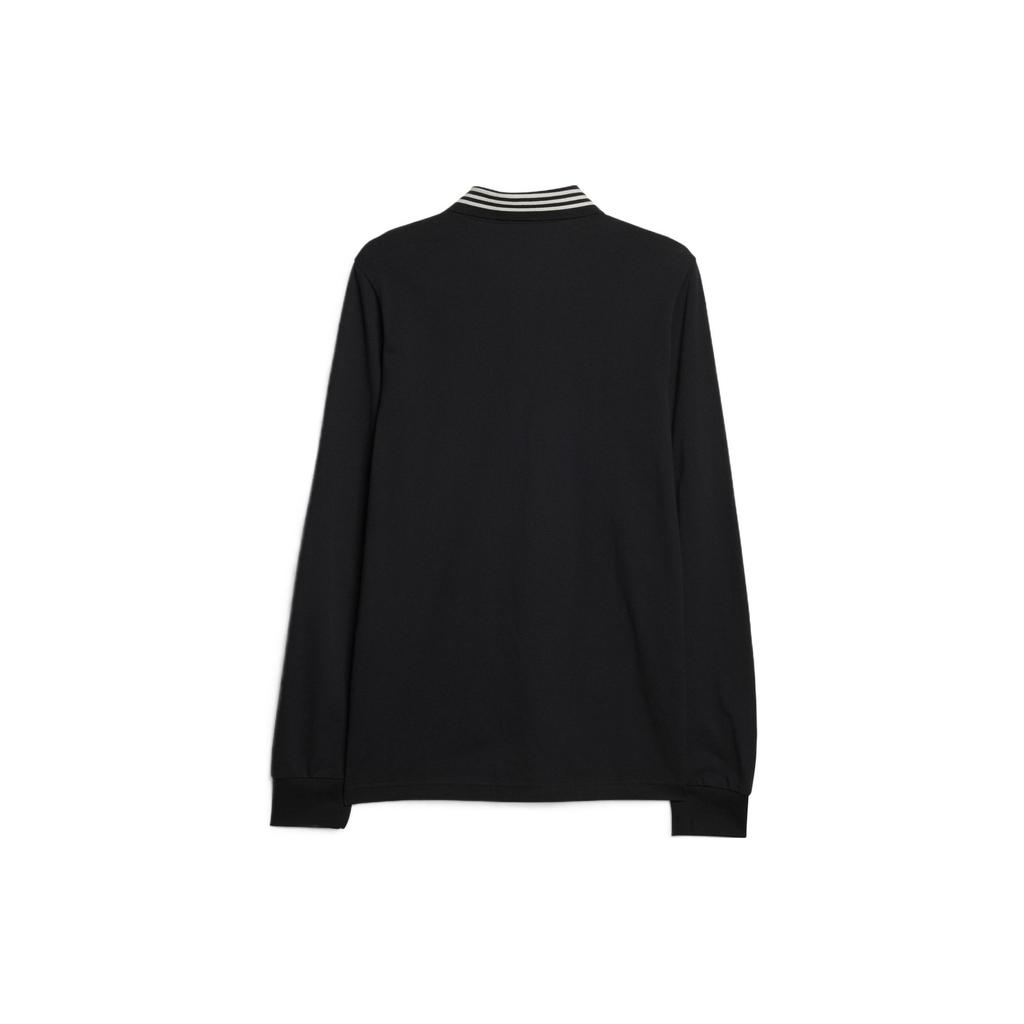 Adidas Originals Spezial Chetcuti Long Sleeve Polo Black Men Streetwear HS4164