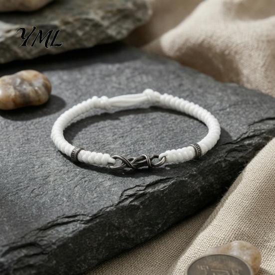 Minimalist Boho Jewelry Gift Braided Bracelet for Men Women, Handmade Adjustable String Casual Fashion Wrist Bracelet, Romantic Woven Rope Wristband