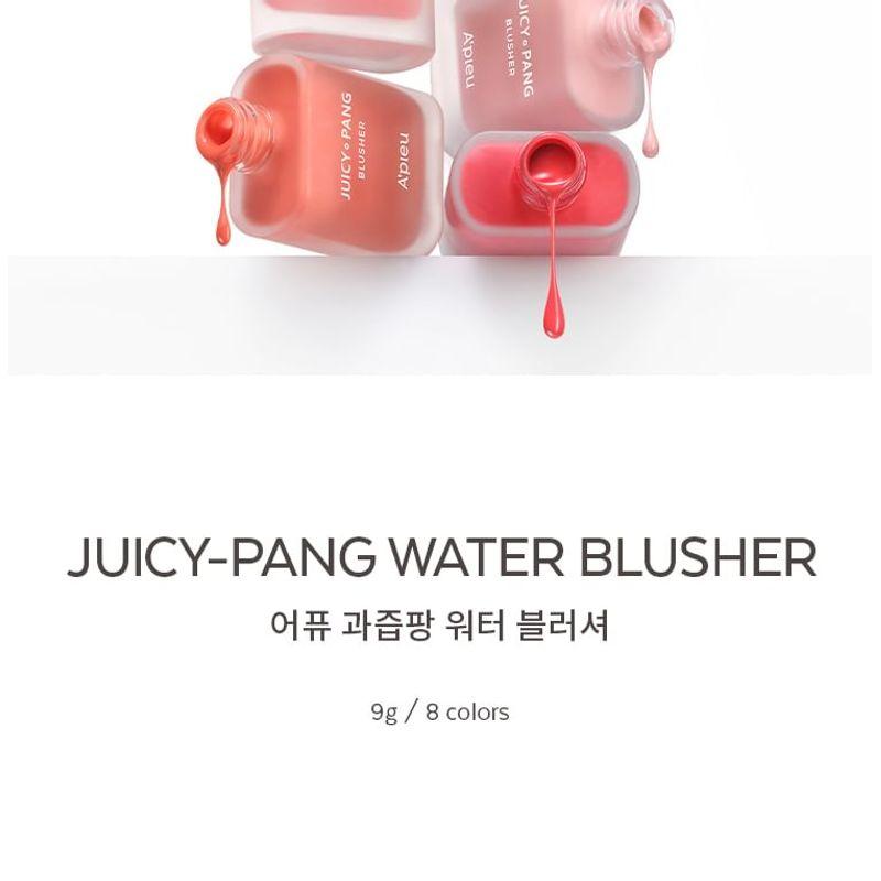 A'PIEU - Juicy-Pang Water Blusher #CR02 Persimmon Bundle Set